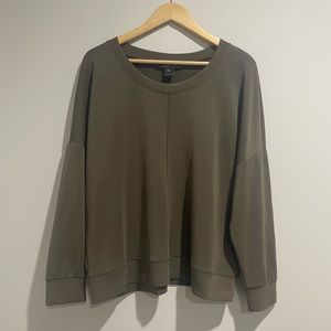 Rachel Zoe Green Light Sweatshirt XL